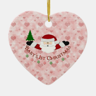 Babys 1. Weihnachten Keramikornament