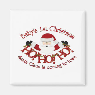 Babys 1. Weihnachten Magnet