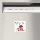 Babys 1. Weihnachten Magnet (In Situ (Geschirrspüler))