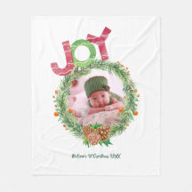Babys 1. Weihnachtsgeschenke FOTO Wreath Keepake
