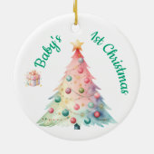 Baby's 1. Weihnachtsschmuck (Hinten)