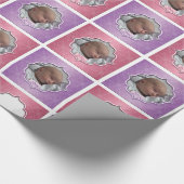 Babys 1. Weihnachtszeitung für kundenspezifische F Geschenkpapier (Ecke)