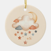 Baby's 1st Christmas Ornament - Moon & Stars (Vorne)