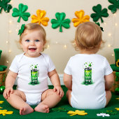 Baby's 1st St. Patrick's Day, Pot o’ Giggles Baby Strampler