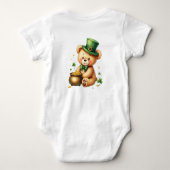 Baby's 1st St. Patrick's Day, Pot o’ Giggles Baby Strampler (Rückseite)