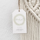 Baby's Atem Kranz Brautparty Vielen Dank Geschenkanhänger