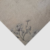 Baby's Atem Script Decoupage Seidenpapier (Detail)
