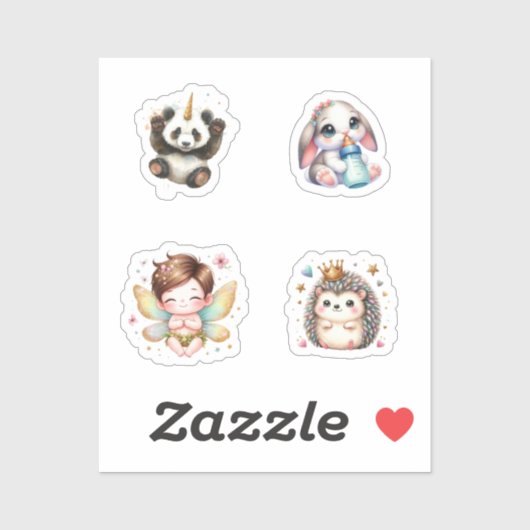 Babys Aufkleber (Blatt)