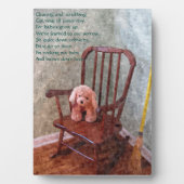 "Babys behalte nicht" Kinderzimmer Plaque Fotoplatte (Vorderseite)