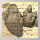 Babys Behielt nicht Poster (Vorne)