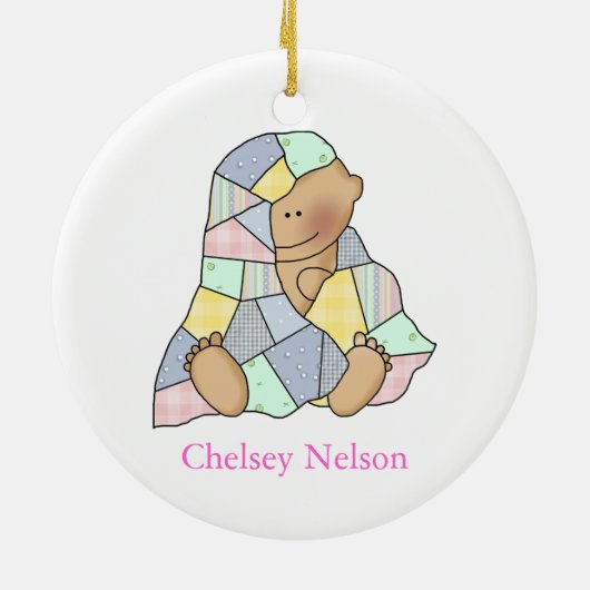 Baby's Blanket Erste Weihnachtsschmuck (Hinten)