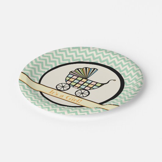 Baby's Blocks Kinderduschmaschine Teller (Schrägansicht)