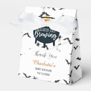 Babys brauen Halloween-Hexendusche Geschenkschachtel