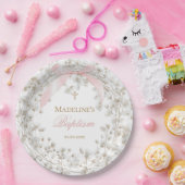 baby's breath | Baptism girl Pappteller (Party)