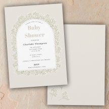 Baby's Breath Junge Mädchen Gypsophila Baby Shower