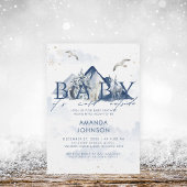 Baby's Cold Outdoor Arctic Animals Baby Shower Einladung