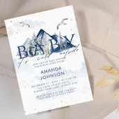 Baby's Cold Outdoor Arctic Animals Baby Shower Einladung