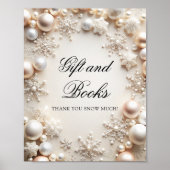 Baby's Cold Outdoor Baby Dusche Geschenkbuch Poster (Vorne)