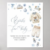 Baby's Cold Outdoor Baby Kleiderbücher für Baby Poster (Vorne)
