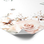 Baby's Cold Outdoor Bear Baby Dusche Willkommen Poster (Ecke)