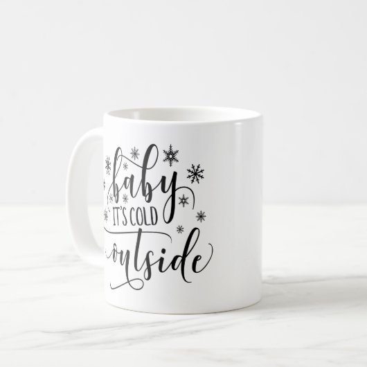 Baby's Cold Outdoor Coffee Tasse (Vorderseite Links)