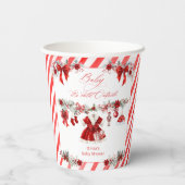 Baby's Cold Outdoor Girl Baby Dusche Pappbecher (Rückseite)