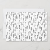 Baby's Cold Outdoor Handgeschriebenes Script-Foto Einladung (Rückseite)