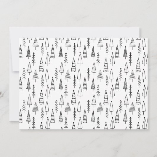 Baby's Cold Outdoor Handgeschriebenes Script-Foto Einladung (Rückseite)