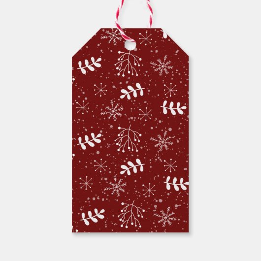 Baby's Cold Outdoor Lovely Christmas Holiday Geschenkanhänger (Rückseite)