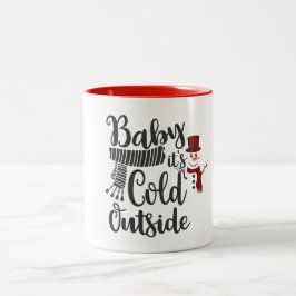 Baby's Cold Outdoor Snowman Tasse