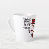 Baby's Cold Outdoor Snowman Tasse (Linke Ecke)
