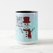 Baby's Cold Outdoor Snowman Tasse (Zentrum)