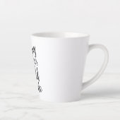 Baby's Cold Outdoor Snowman Tasse (Rechts)