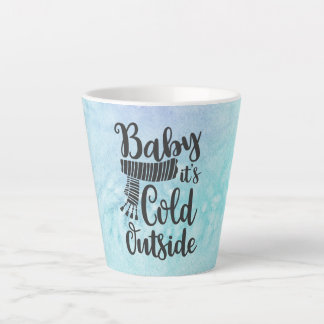 Baby's Cold Outdoor Snowman Tasse