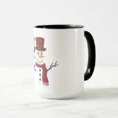 Baby's Cold Outdoor Snowman Tasse (VorderseiteRechts)