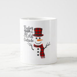 Baby's Cold Outdoor Snowman Tasse