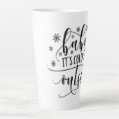 Baby's Cold Outdoor Weihnachts Winter Kaffee Tasse (Vorderseite)