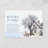 Baby's Cold Outdoor Winter Adventure Mountain Begleitkarte (Vorderseite)