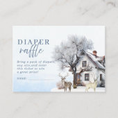 Baby's Cold Outdoor Winter Adventure Mountain Begleitkarte (Vorderseite)