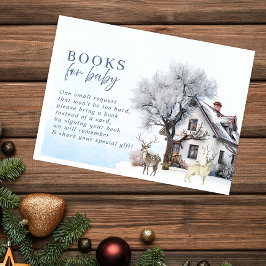 Baby's Cold Outdoor Winter Adventure Mountain Begleitkarte