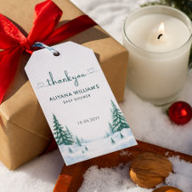 Baby's Cold Outdoor Winter Baby Dusche Party