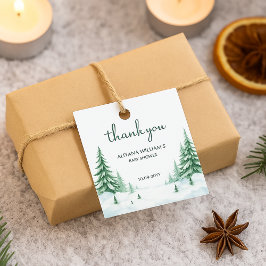 Baby's Cold Outdoor Winter Baby Dusche Party Geschenkanhänger