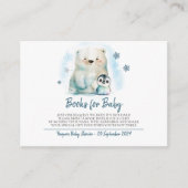 Baby's Cold Outdoorbücher für Baby Begleitkarte (Vorderseite)