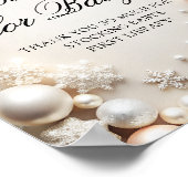 Baby's Cold Outdoorbücher für Baby Poster (Ecke)