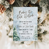 Baby's Cold Outside Baby Dusche Einladung