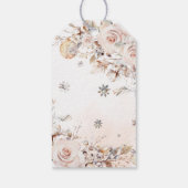 Baby's Cold Outside Bear Baby Dusche Vielen Dank Geschenkanhänger (Rückseite)