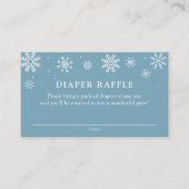 Baby's Cold Outside Duwer Windelwanne Raffle Ticke Begleitkarte (Vorderseite)