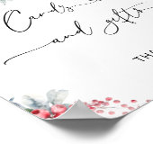 Baby's Cold Outside Greenery Cards and Gifts Poster (Ecke)