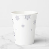 Baby's Cold Outside Nordic Rentier Baby Shower Pappbecher (Links)