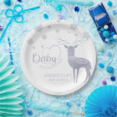 Baby's Cold Outside Nordic Winter Baby Shower Pappteller (Party)